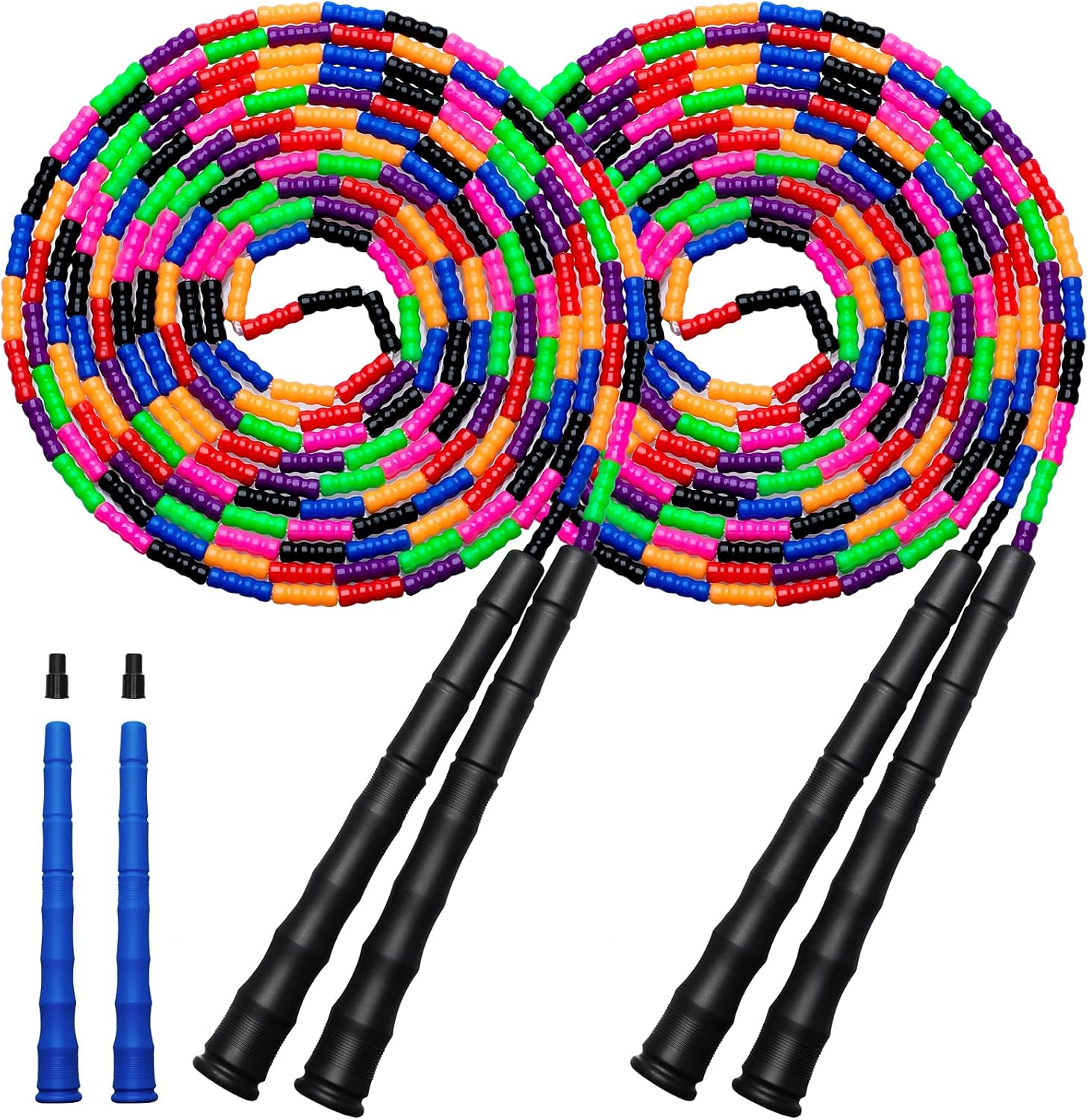 Jump Rope Double Dutch - 16FT Double Dutch Jump Rope, Adjustable