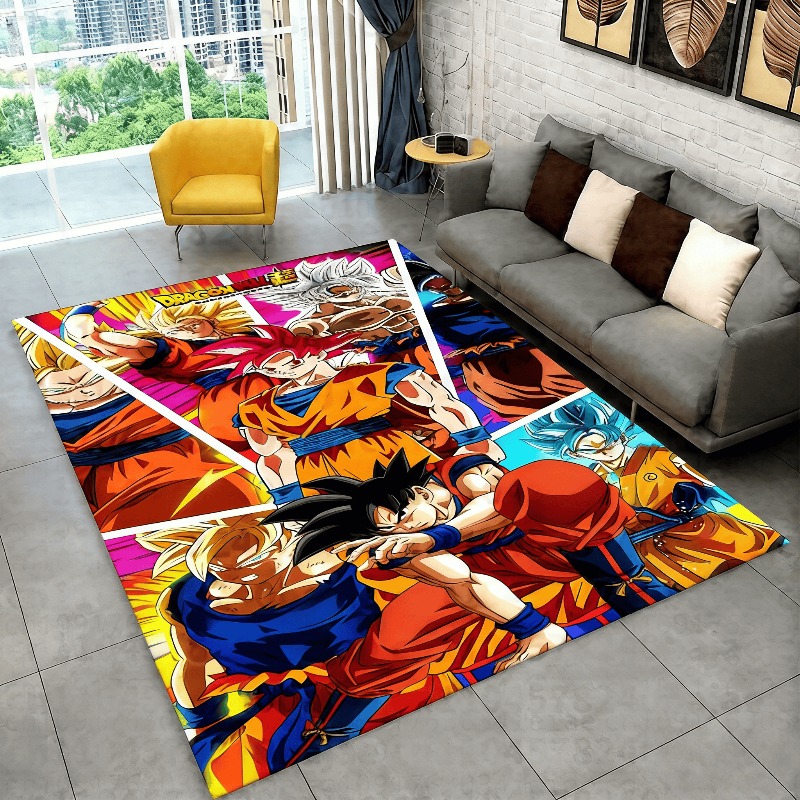 Bocce Ball Set - Cartoon D-Dragon Ball Anime Game Carpet
