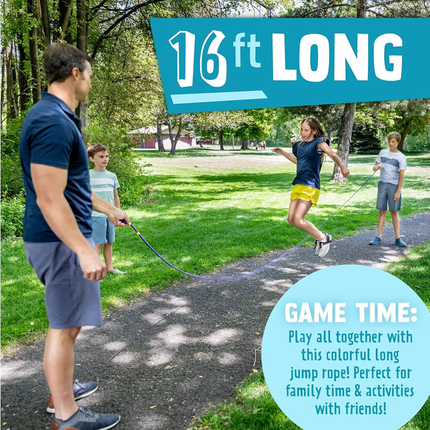16ft Single Jump Rope for Kids - Jump Rope Double Dutch recensie en prijs