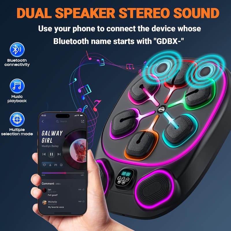 Punch Musical Electronic Boxin - Sports Equipment Outlet recensie en prijs