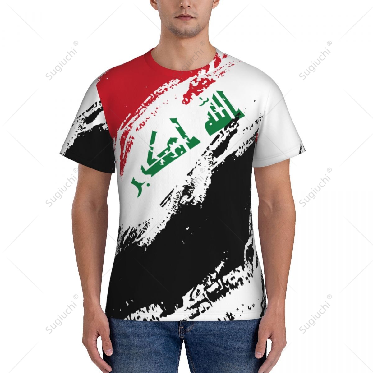 Custom Name Nunber Iraq Flag C - Sports Equipment Jersey recensie en prijs