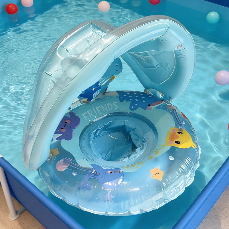 1Pcs Sunshade Swim Ring Inflat - Pull Buoy Swimming recensie en prijs