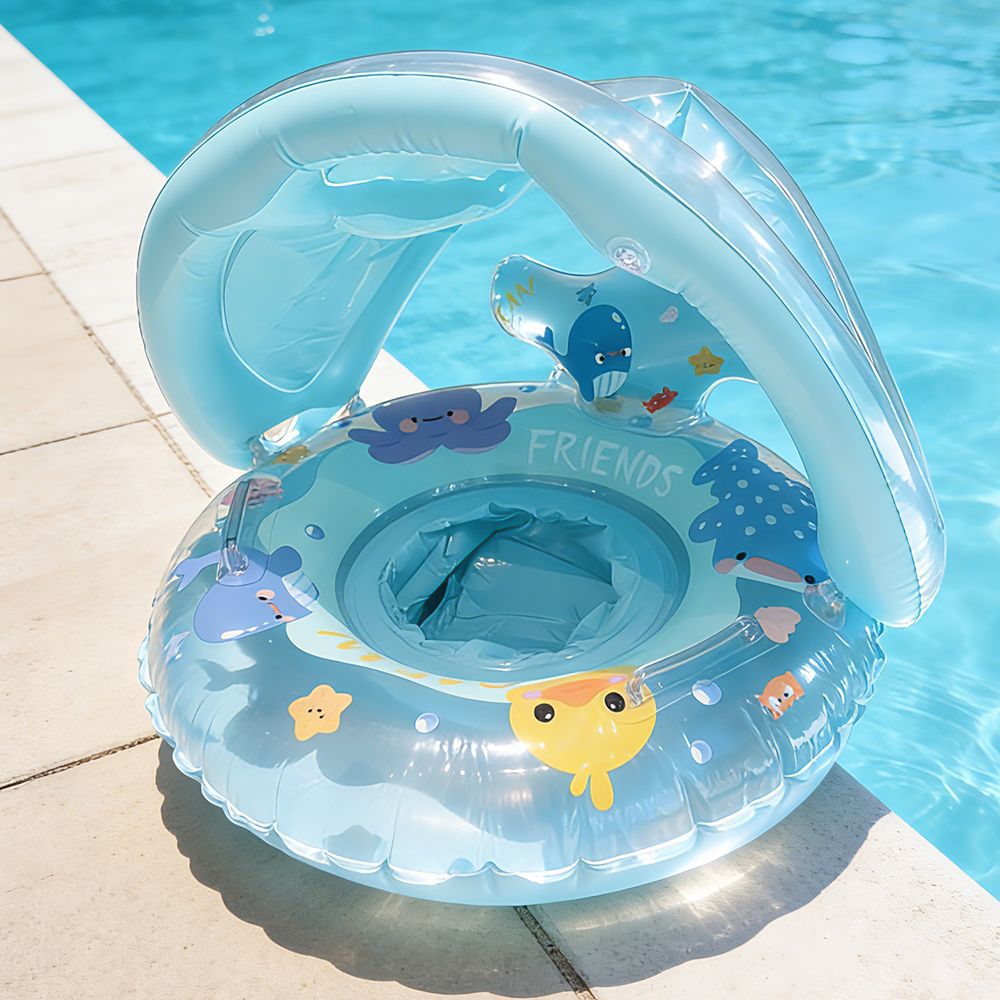 1Pcs Sunshade Swim Ring Inflat - Pull Buoy Swimming recensie en prijs