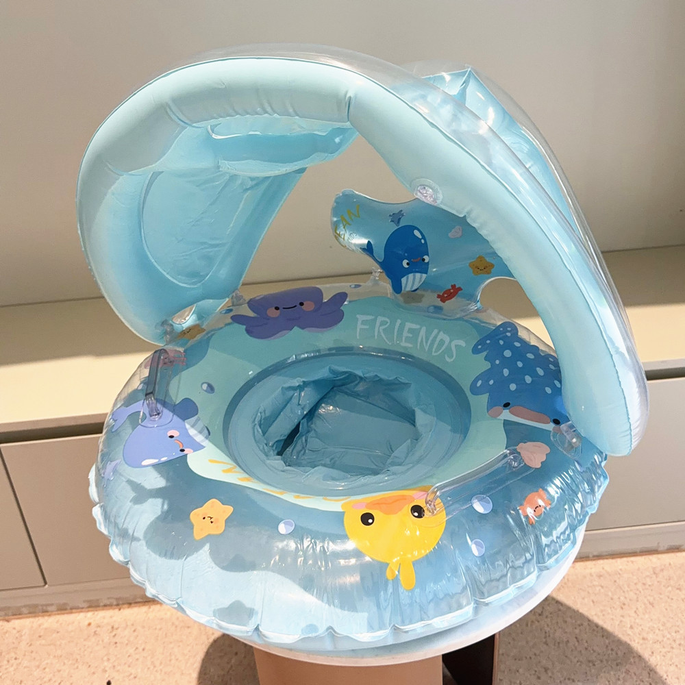 1Pcs Sunshade Swim Ring Inflat - Pull Buoy Swimming recensie en prijs