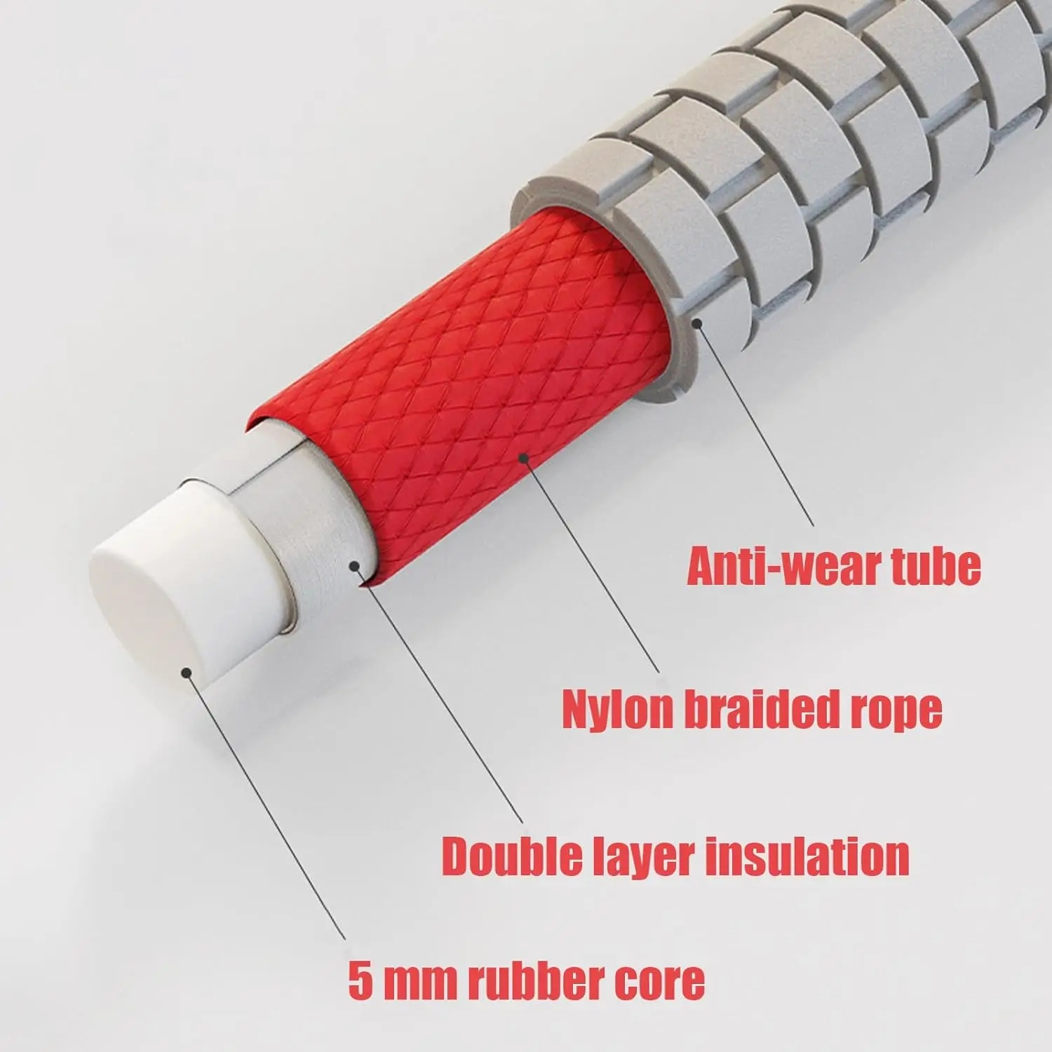 16FT Adjustable Long Jump Rope - Jump Rope Double Dutch recensie en prijs