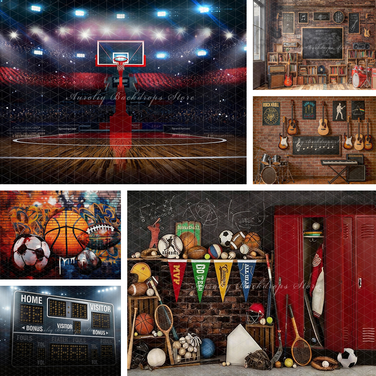 Sports Basketball Court Locker - Sports Equipment Background recensie en prijs