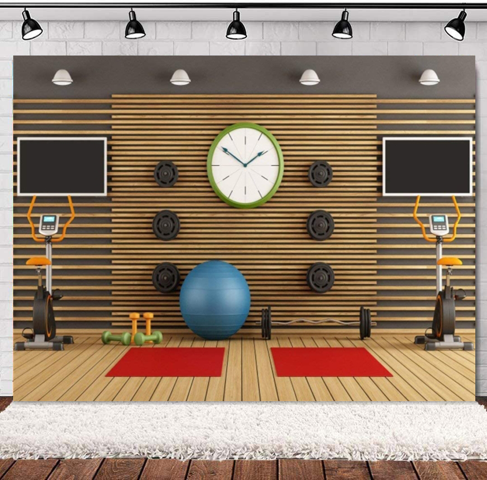Gym Photography Backdrop Stadi - Sports Equipment Background recensie en prijs