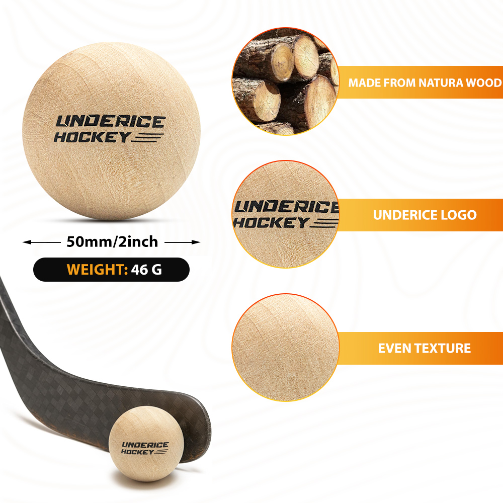 UICE 1pc Ice Hockey Wood Ball  - Field Hockey Stick recensie en prijs