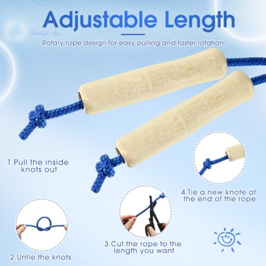 8.53 FT Adjustable Cotton Jump - Jump Rope Double Dutch recensie en prijs