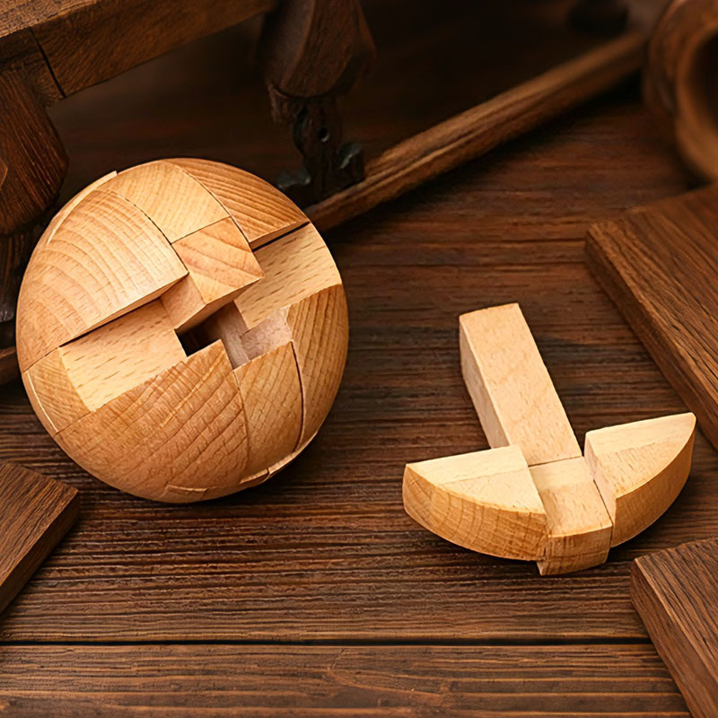 Classic Wooden Puzzle Ball Mag - Bocce Ball Set recensie en prijs