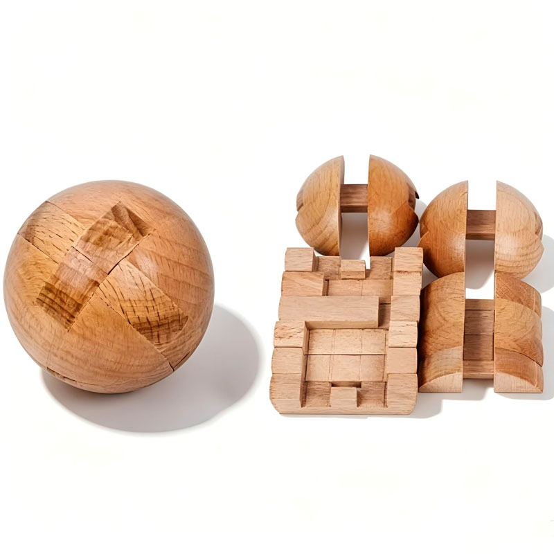 Classic Wooden Puzzle Ball Mag - Bocce Ball Set recensie en prijs