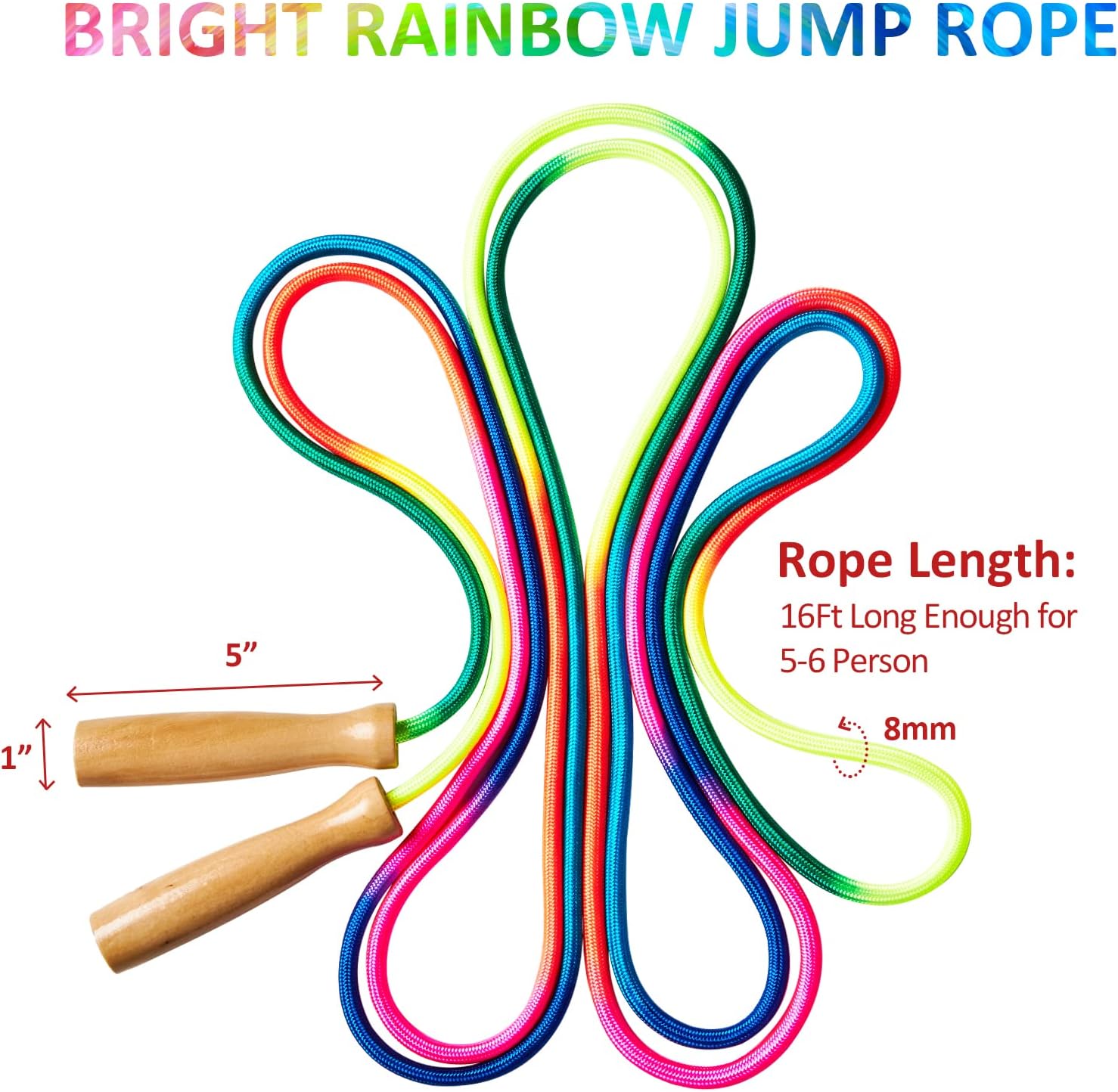 Double Dutch Long Jump Rope 16 - Jump Rope Double Dutch recensie en prijs