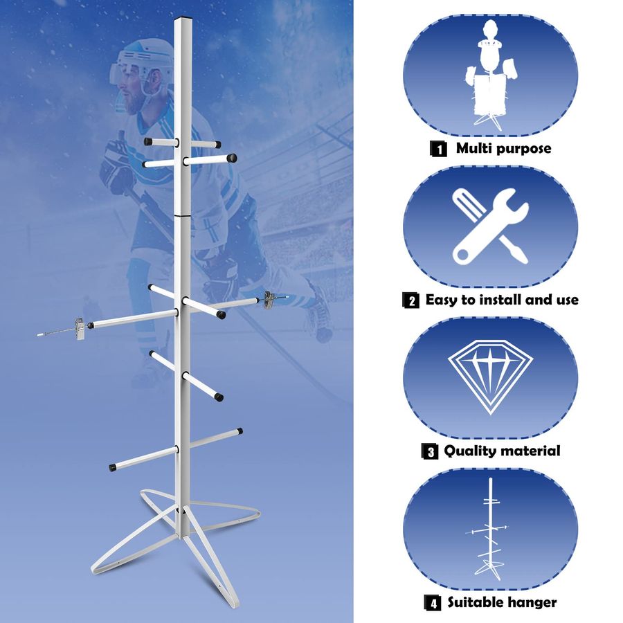 Hockey Gear Drying Rack Metal  - Sports Equipment Drying Rack recensie en prijs